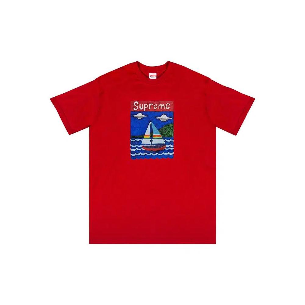 Футболки Supreme Sailboat Tee 'Красный' 1