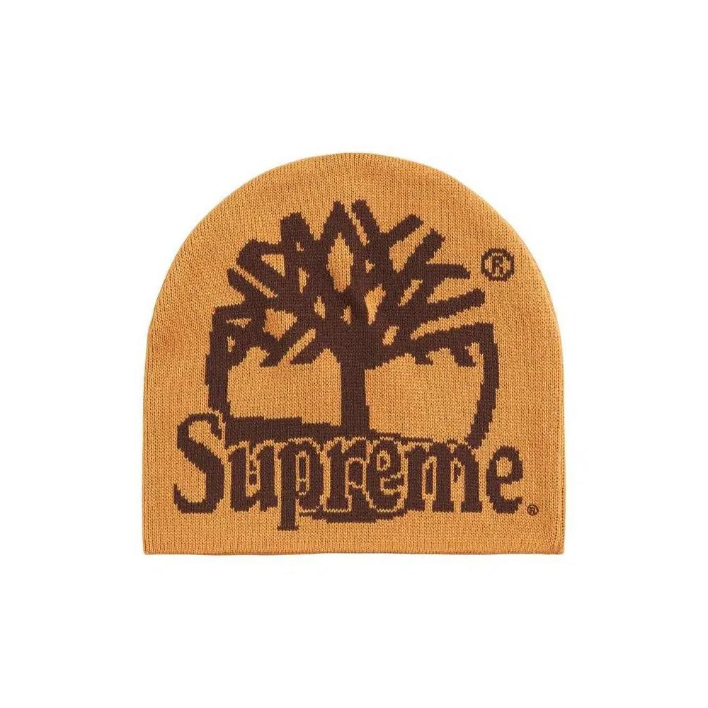 Бини Supreme x Timberland Beanie 'Wheat' 1