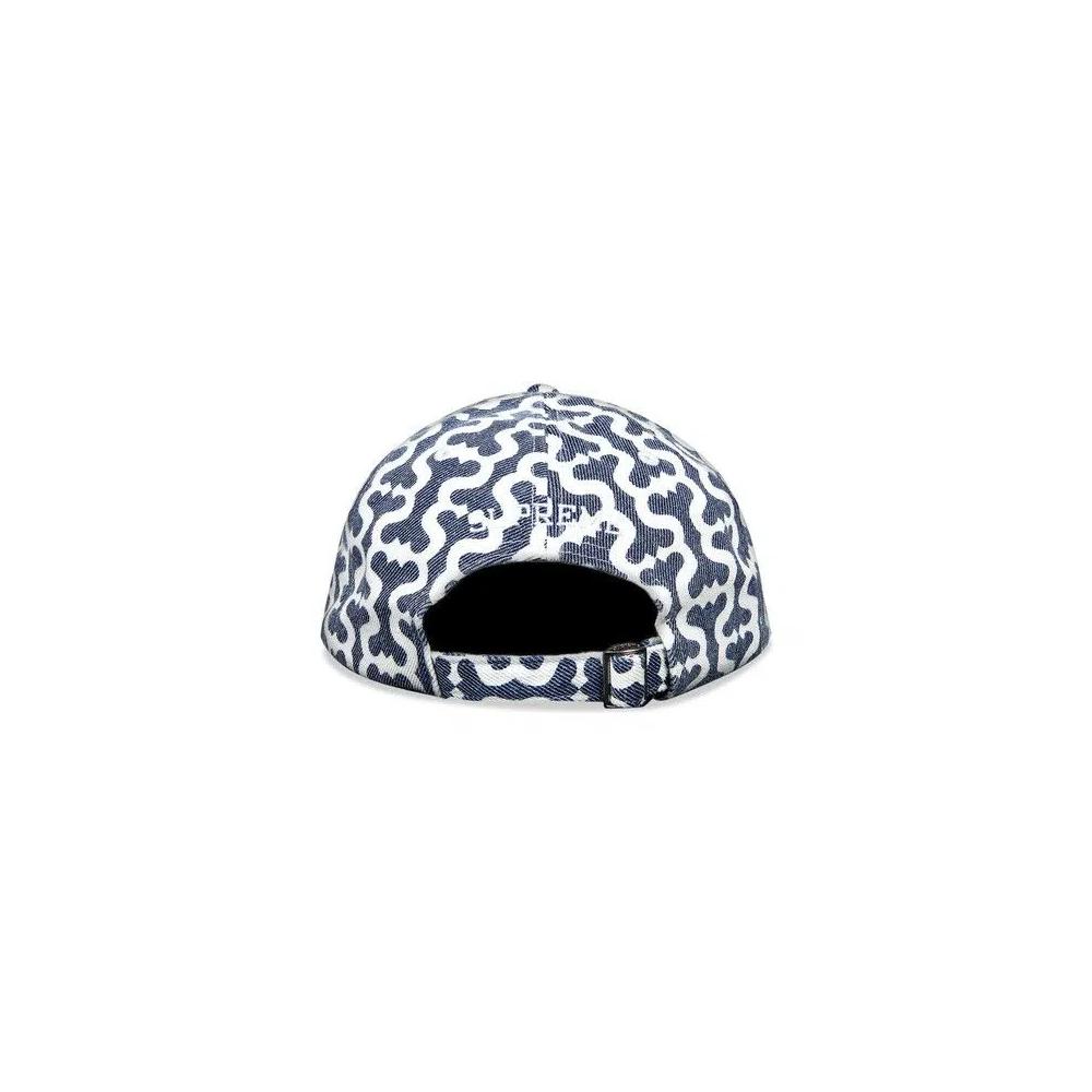 Снэпбэки Supreme Monogram S Logo 6-Panel 'Navy' 2