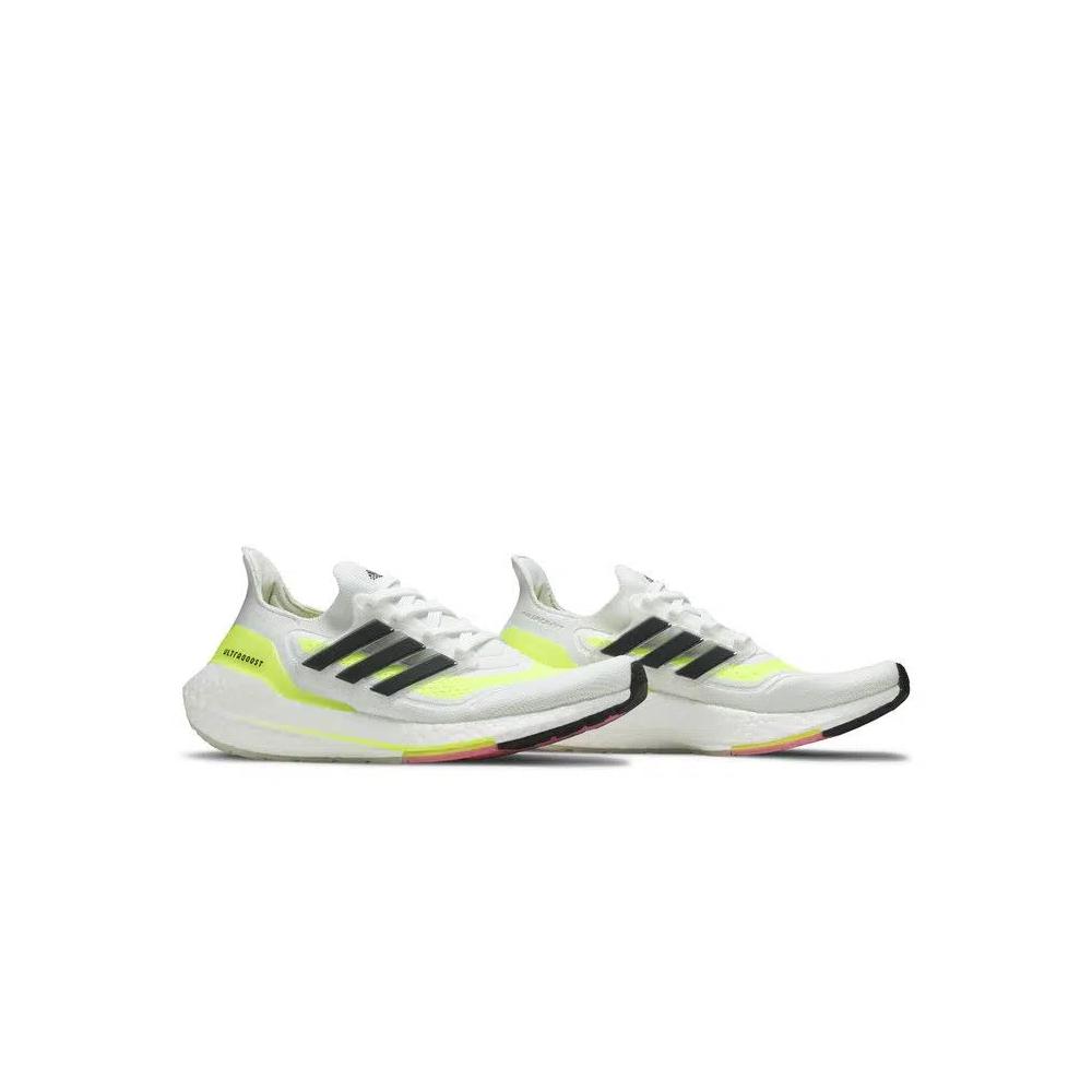 Кроссовки adidas UltraBoost 21 'White Solar Yellow' 8