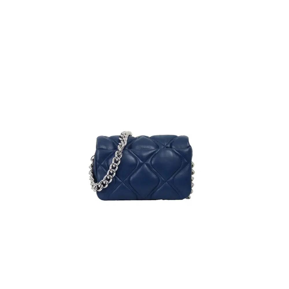 Marc Jacobs Small Quilted Pillow Crossbody Bag в лазурно-голубом цвете H949L01RE22 3