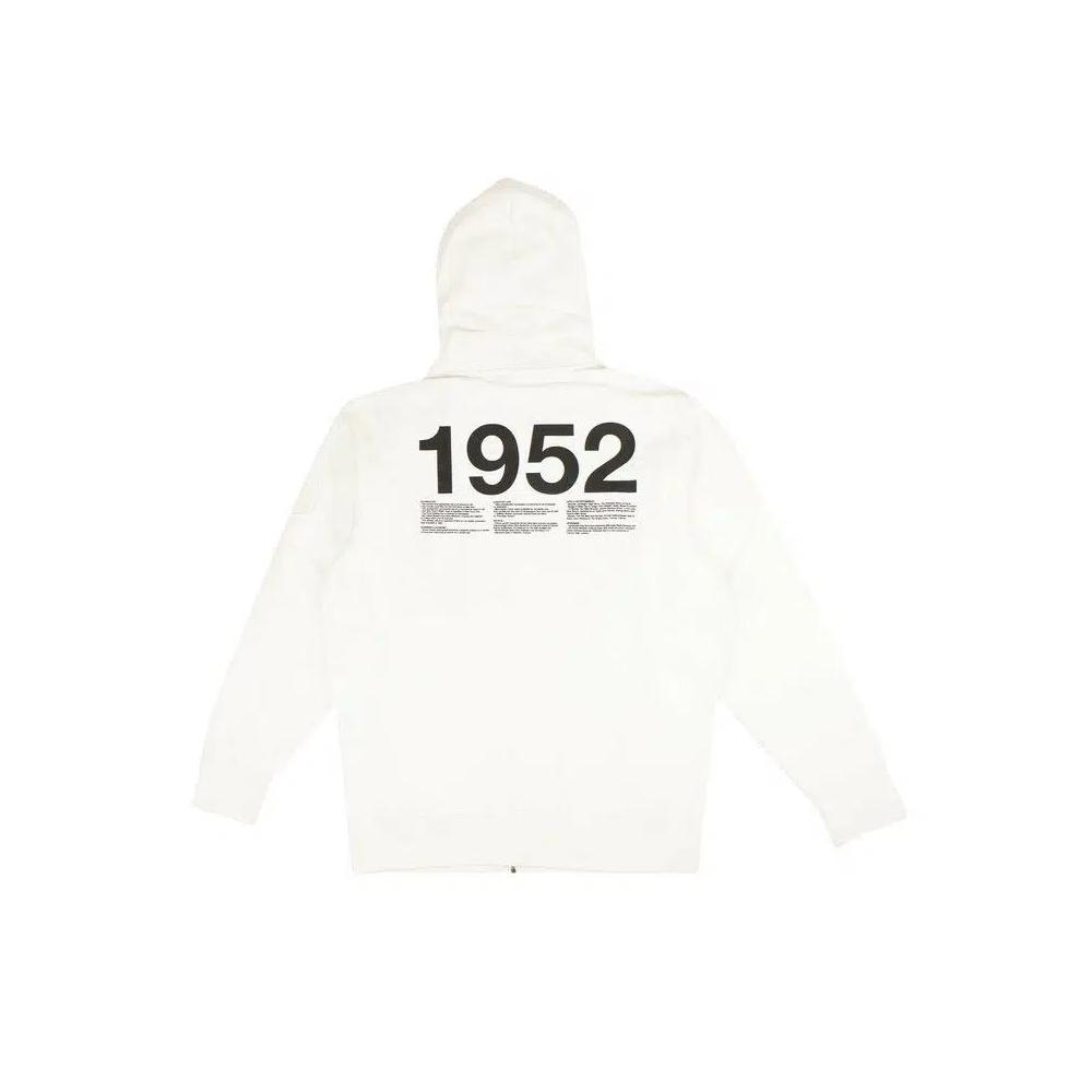 Свитшоты Moncler 1952 Zip Up Sweatshirt «Белый» 2