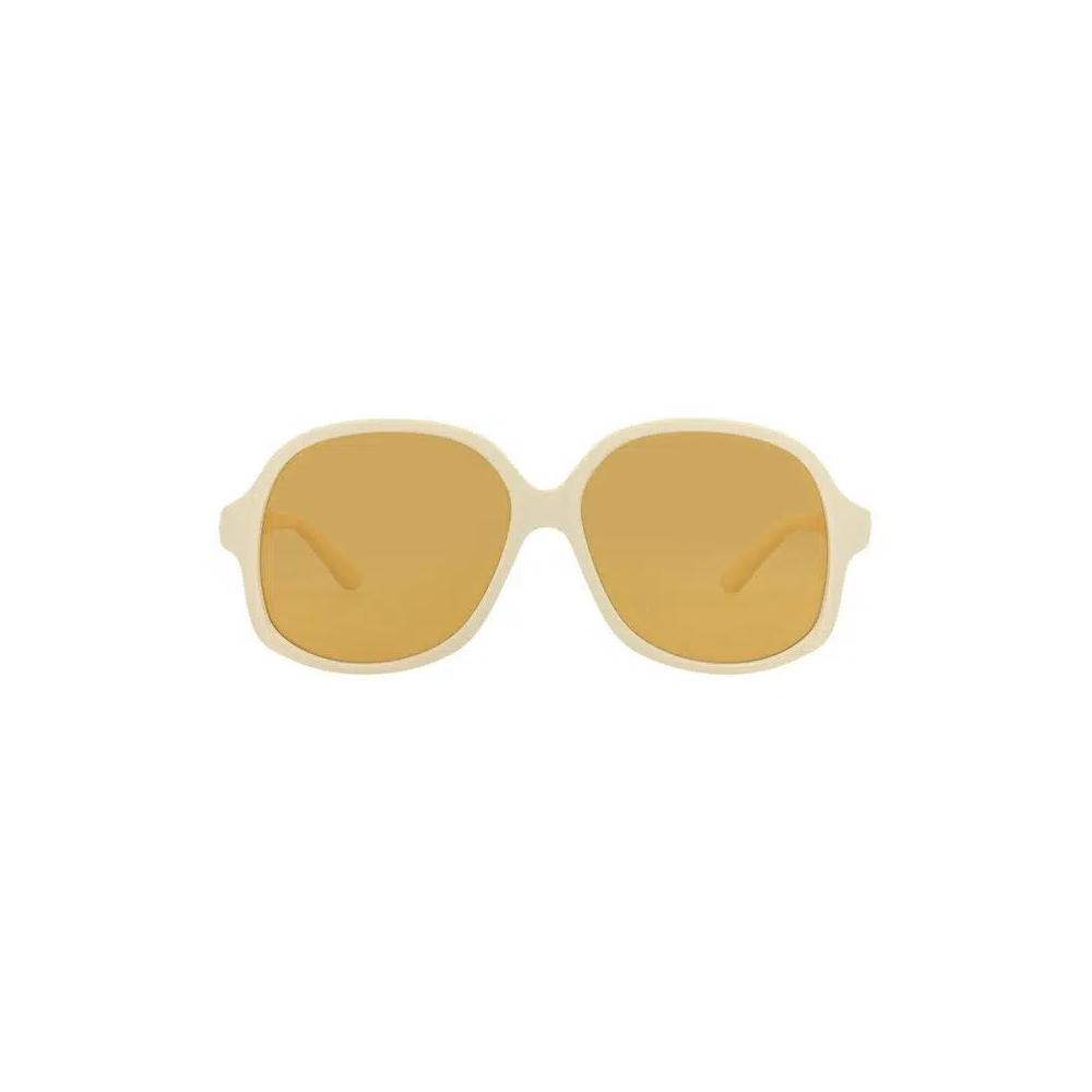 Valentino круглые металлические солнцезащитные очки 'Ivory/Orange' 1