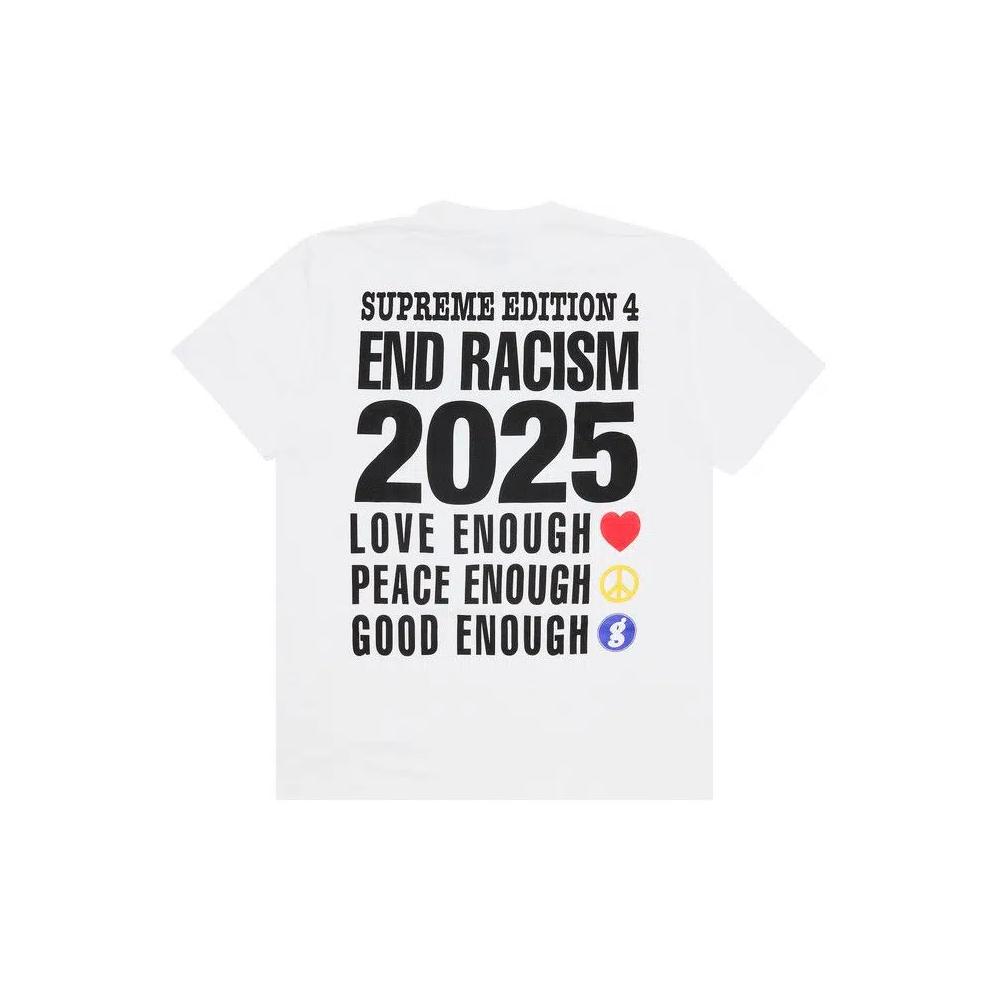 Топы Supreme x Goodenough End Racism Tee 'White' 2