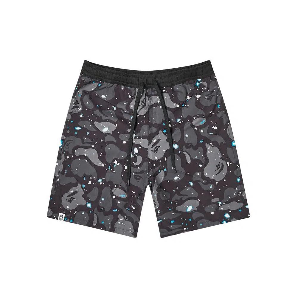 BAPE Space Camo Shark Reversible Шорты 'Black' 2