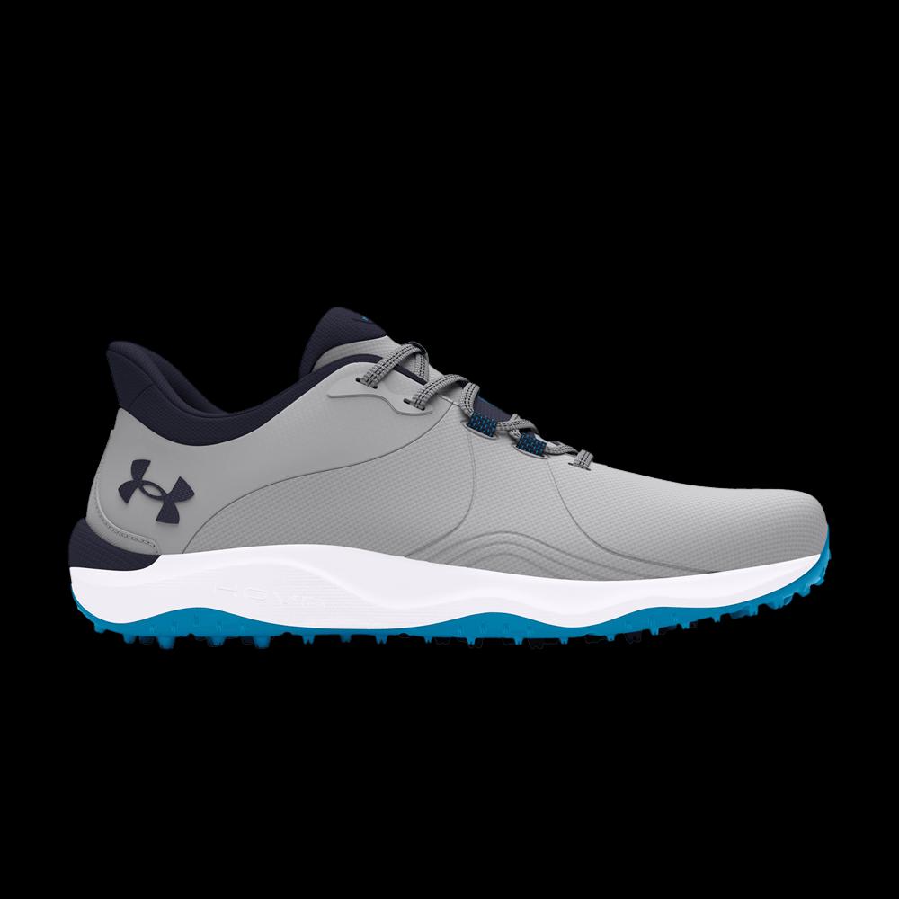 Кроссовки Under Armour Drive Pro Spikeless Golf Wide 'Mod Grey Midnight Navy' 1