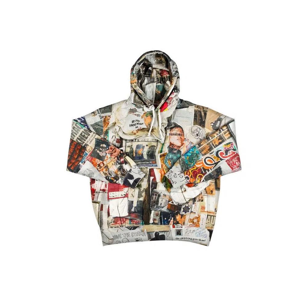 Худи Supreme Dash's Wall Hooded Sweatshirt 'Dash's Wall' 1