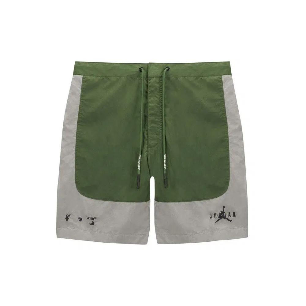Шорты Air Jordan x Off-White MJ Baggy Short 'Forest Green/Phantom/Black' 1