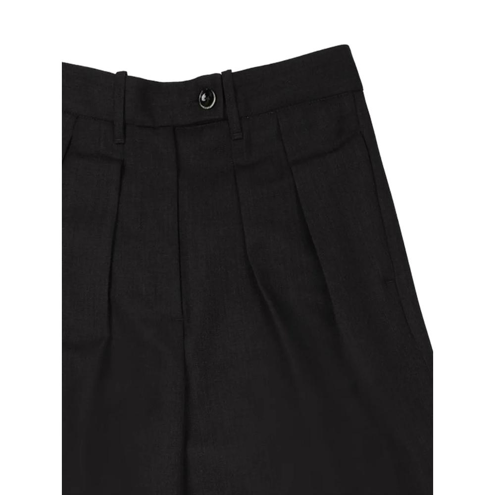 pleated wide-leg trousers 2