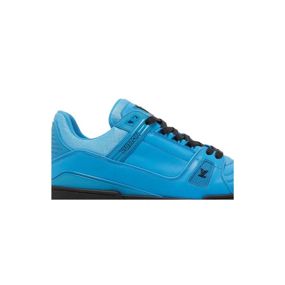 Кроссовки Louis Vuitton Trainer Low 'Black Blue' 2