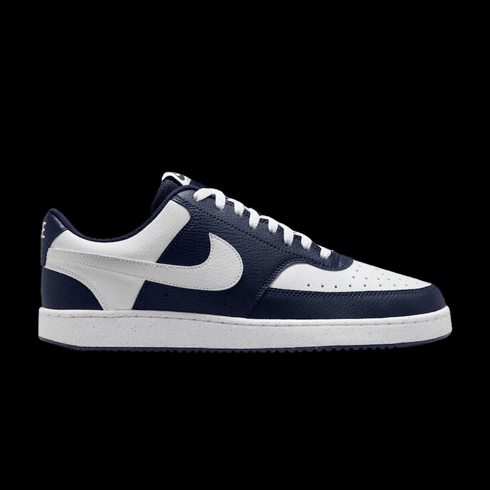Кроссовки Nike Court Vision Low 'Midnight Navy White' 1