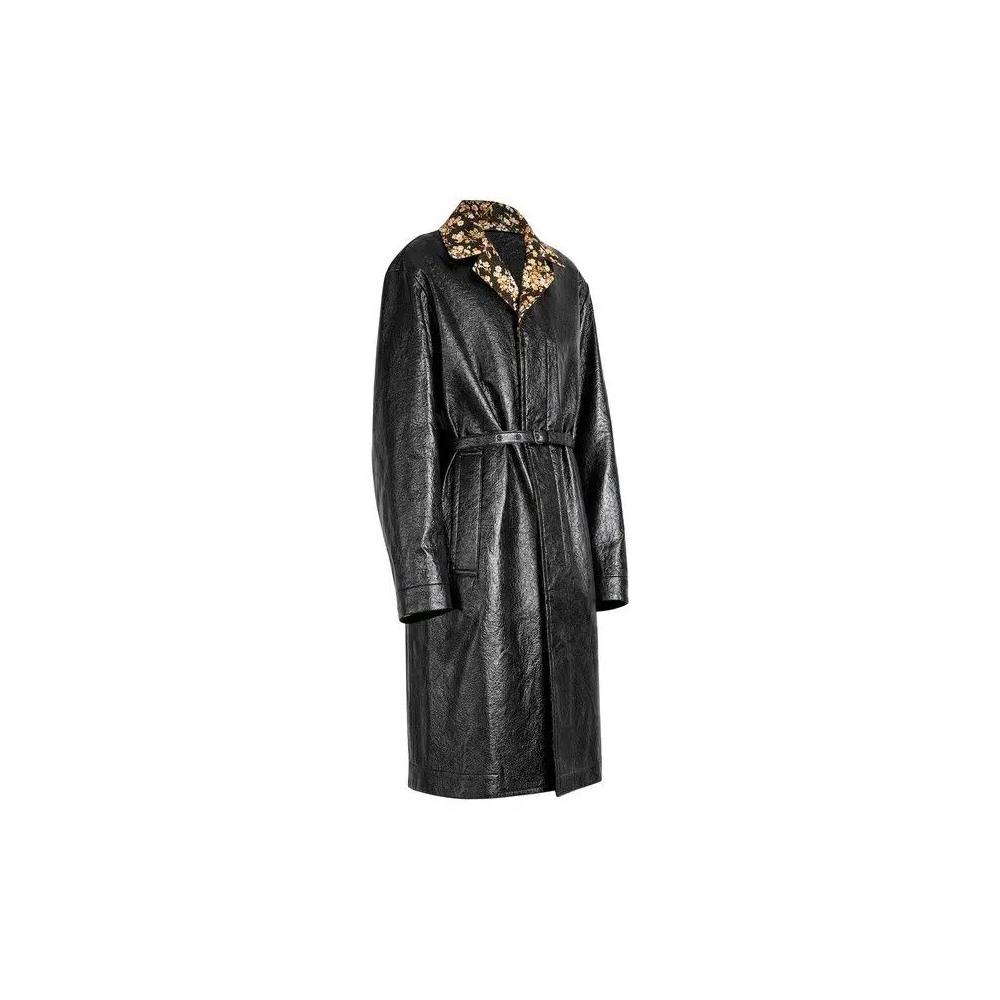 Пальто Dries Van Noten Long Coat 'Black' 2