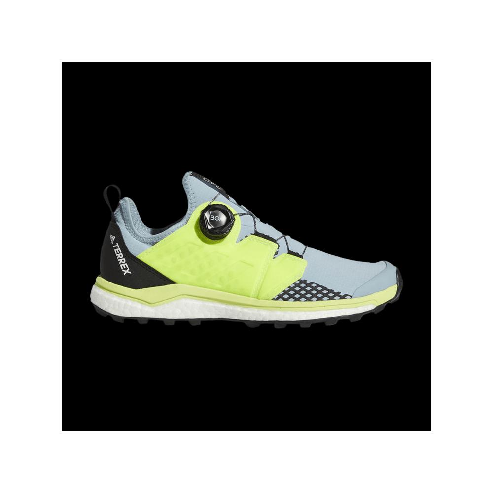Кроссовки Adidas Wmns Terrex Agravic Boa 'Ash Grey Solar Yellow' 1
