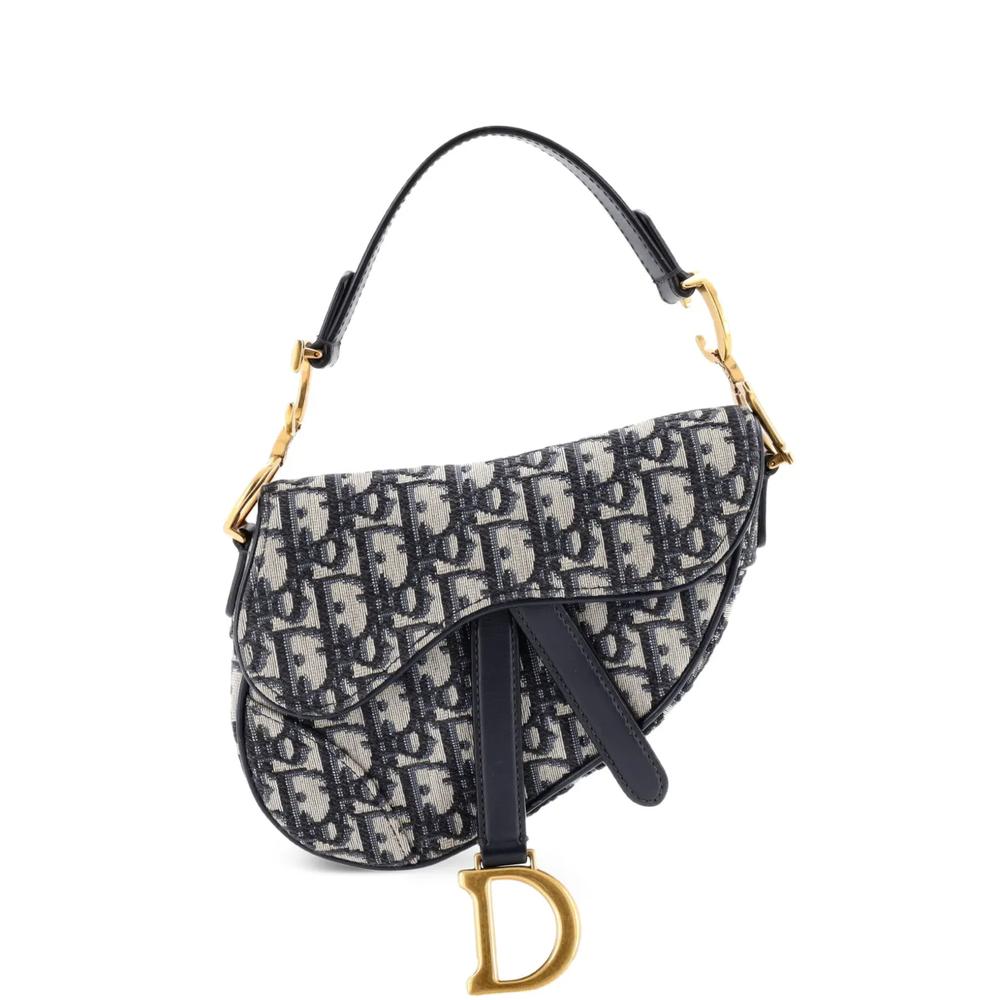 Мини-сумка на плечо Saddle Handbag Oblique 1