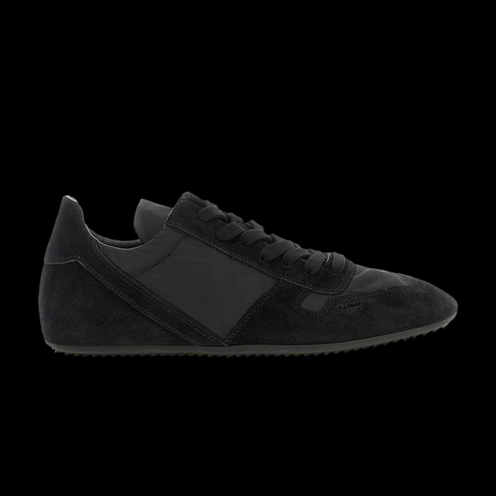 Кроссовки Rick Owens Minimal Low Top Sneaker 'Black' 1