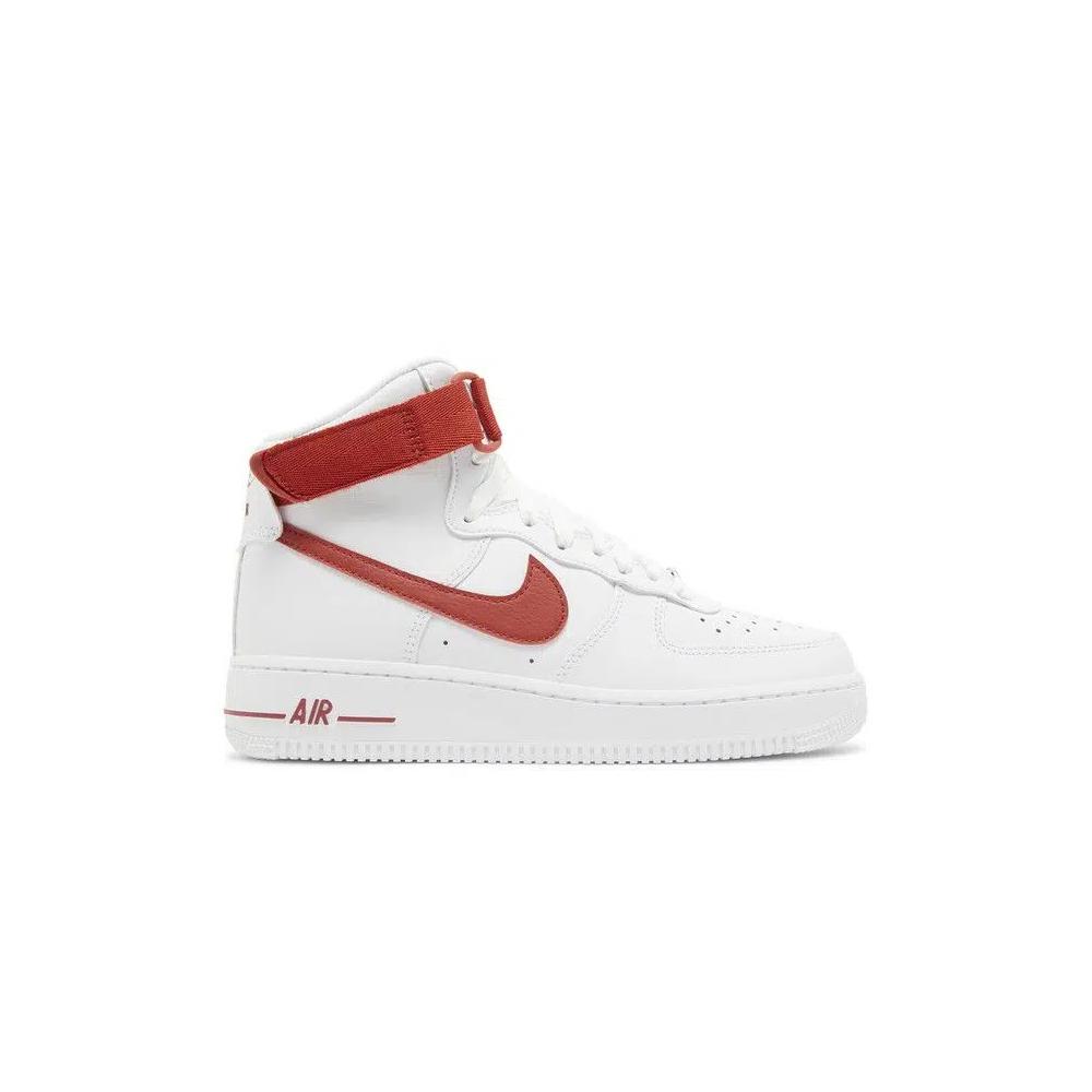 Кроссовки Nike Wmns Air Force 1 High 'White Cinnabar' 1