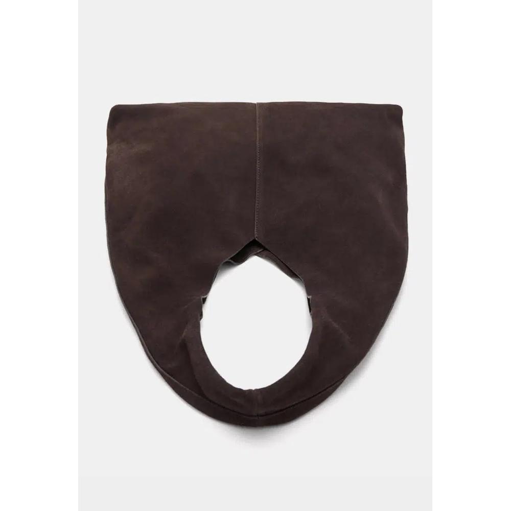Сумка-шопер из замши Suede Shopper Bag 4