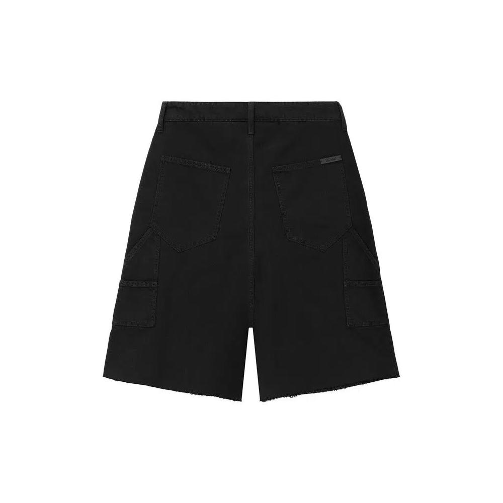 Шорты Fear of God Essentials Raw Cut 5-Pocket Short 'Overdyed Black' 2