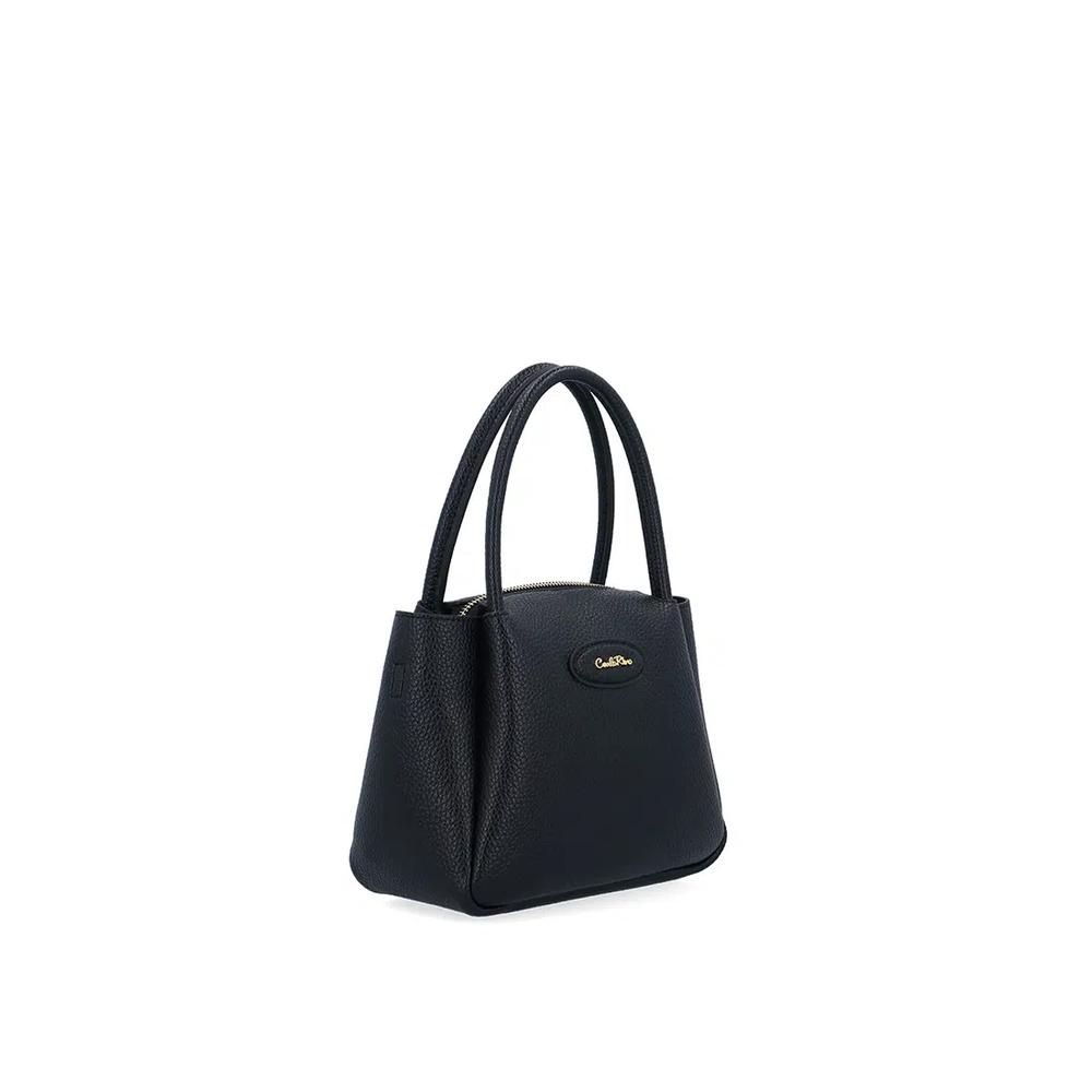 CR Petite Script Top Handle Bag - Черный 3