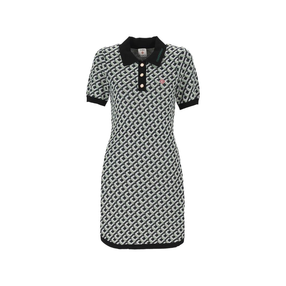 Cubist CC Monogram polo midi dress 1