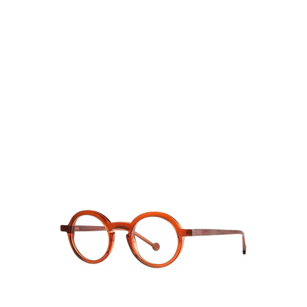 Crowned Crane round-frame glasses 1