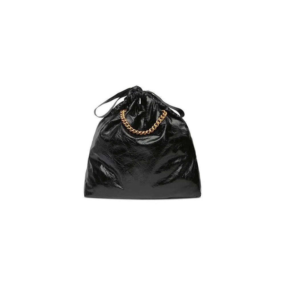 Сумки-Тоут Balenciaga Medium Crush Tote Bag 'Black' 2