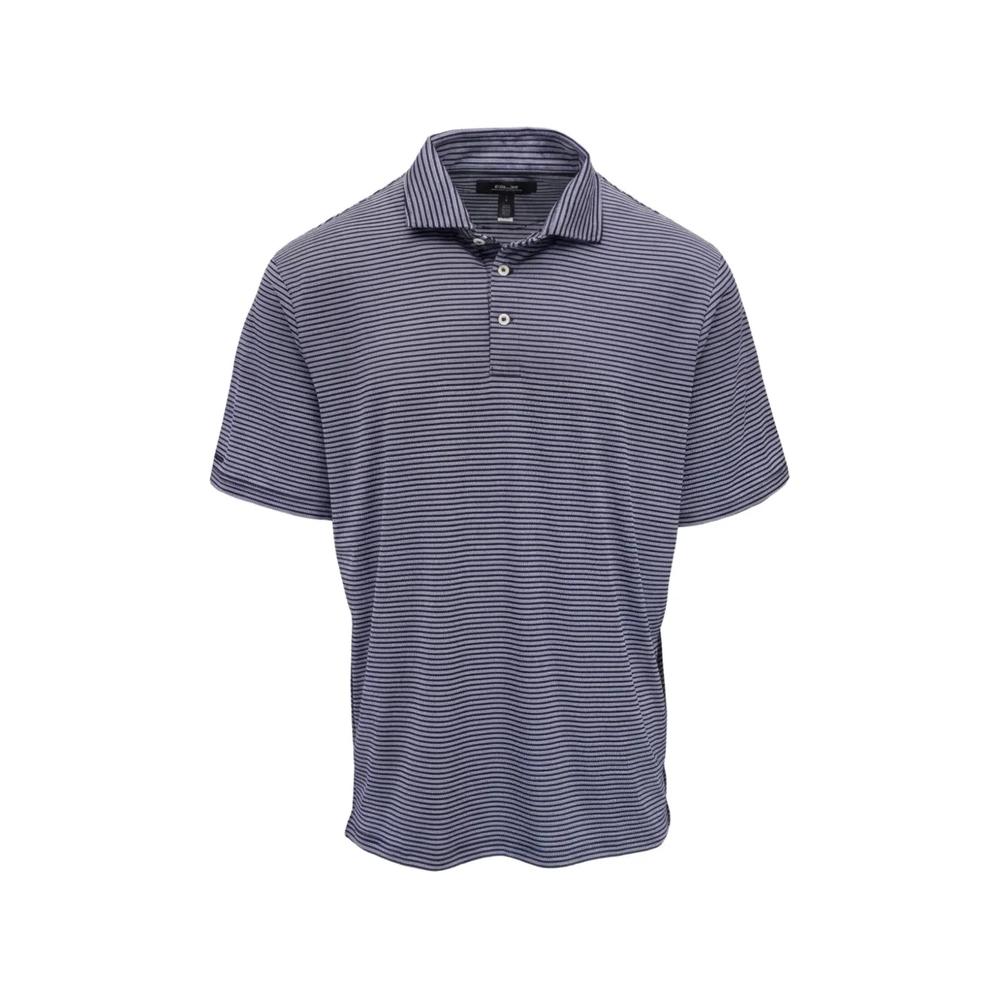 striped jersey polo shirt 1