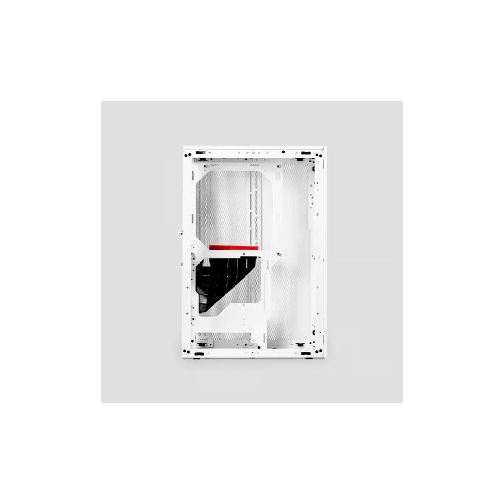 SSUPD Meshroom S V2 Full Mesh Mini-ITX корпус (с кабелем-райзером PCIe 5.0) - белый 3