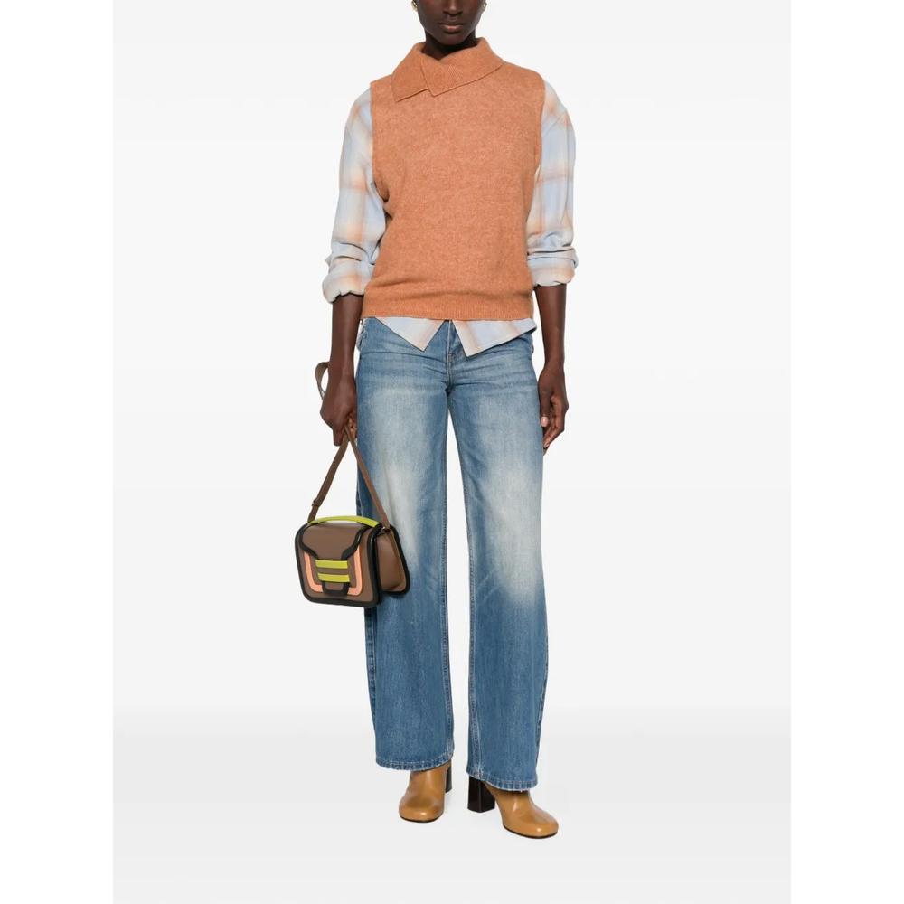 Peter fold over-collar vest 2