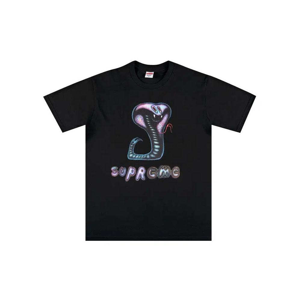 Футболки Supreme Snake Tee 'Черный' 1