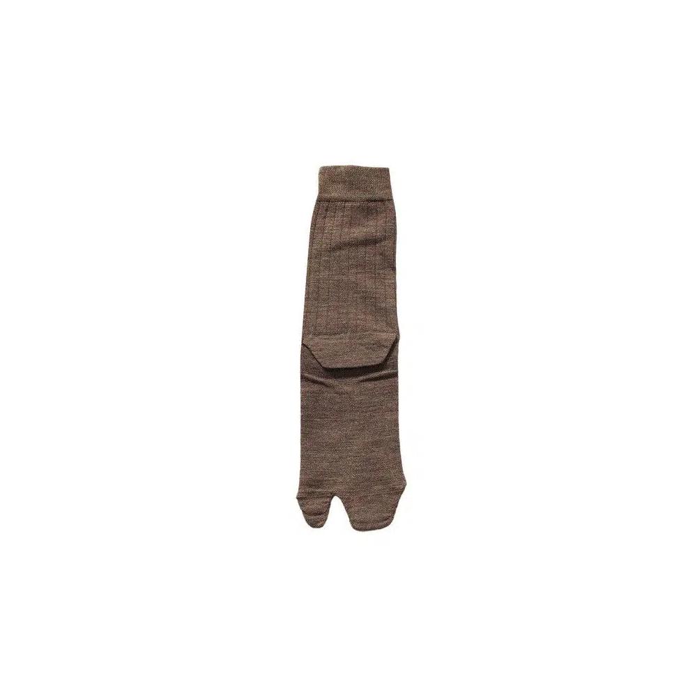 Носки и колготки Maison Margiela Tabi Socks 'Темно-коричневый' 1