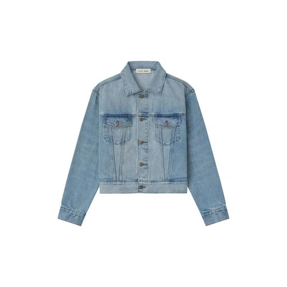 Джинсовые куртки Fear of God Essentials Classic Denim Jacket 'Classic Blue' 1