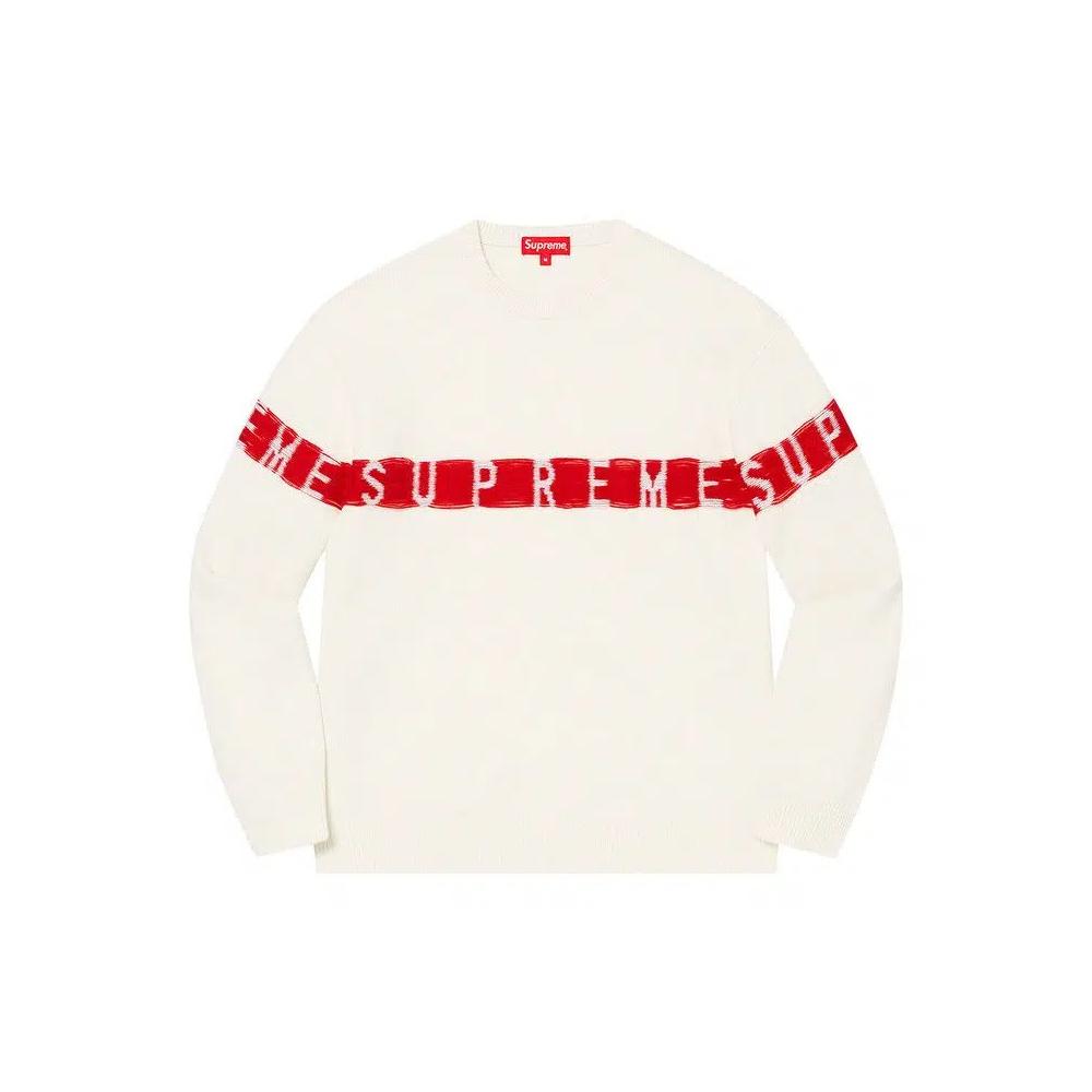 Свитеры Supreme Inside Out Logo Sweater «White» 1