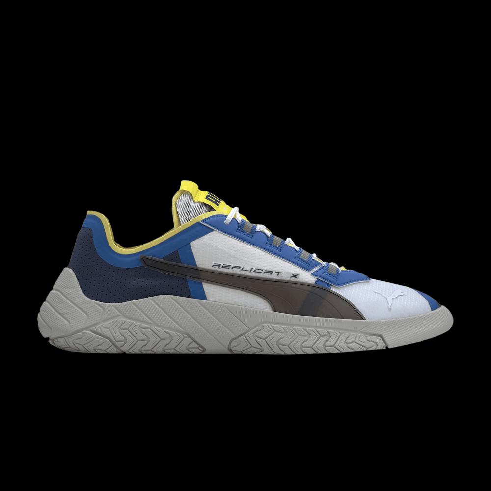 Кроссовки Puma Replicat X Suede Tech 'Уайт Пэлас Блю' 1