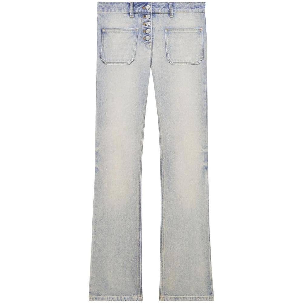Джинсы bootcut с заниженной талией 1