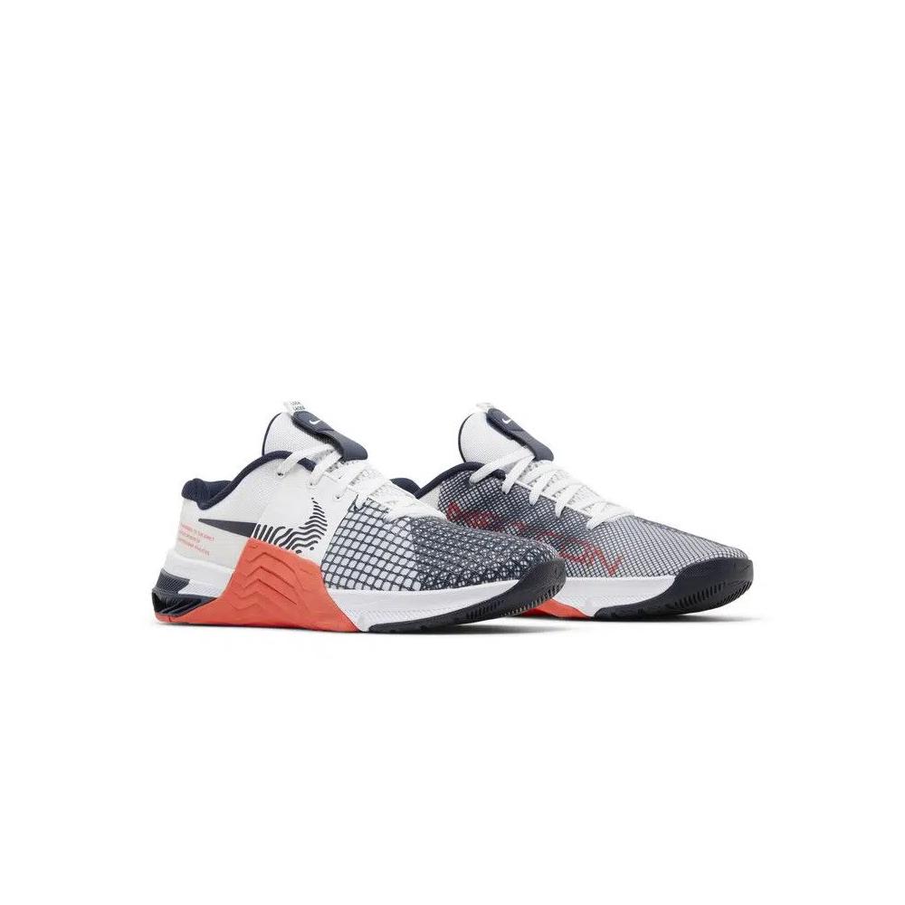 Кроссовки Nike Metcon 8 'White Crimson Obsidian' 8