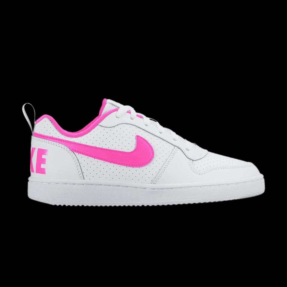 Кроссовки Nike Court Borough Low GS 'White Pink Blast' 1