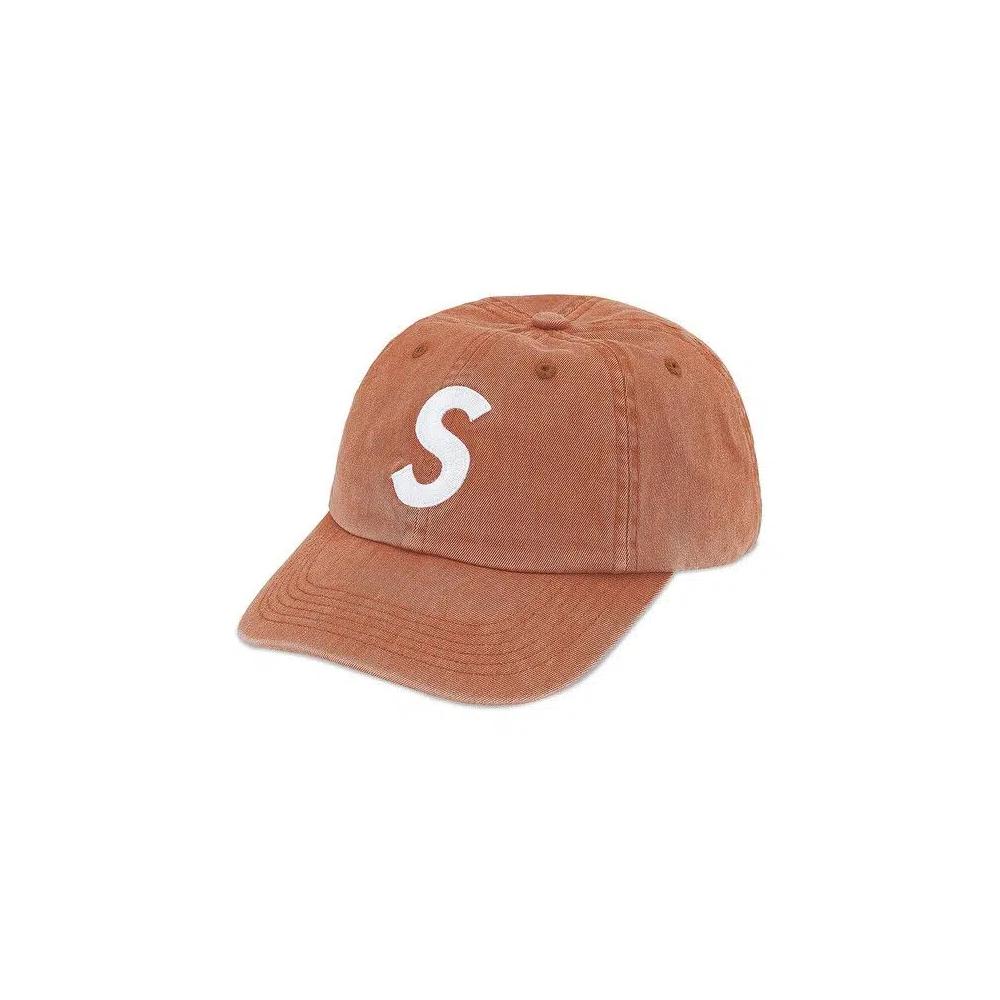 Кепки-снэпбэки Supreme Pigment Print S Logo 6-Panel 'Тан' 1