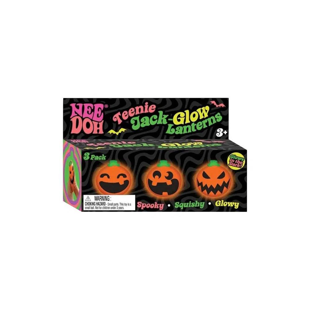 Игрушки и наборы для игр NeeDoh Jack Glow Lantern Squishy Fidget Toy 3-Pack 'Multicolor' 1