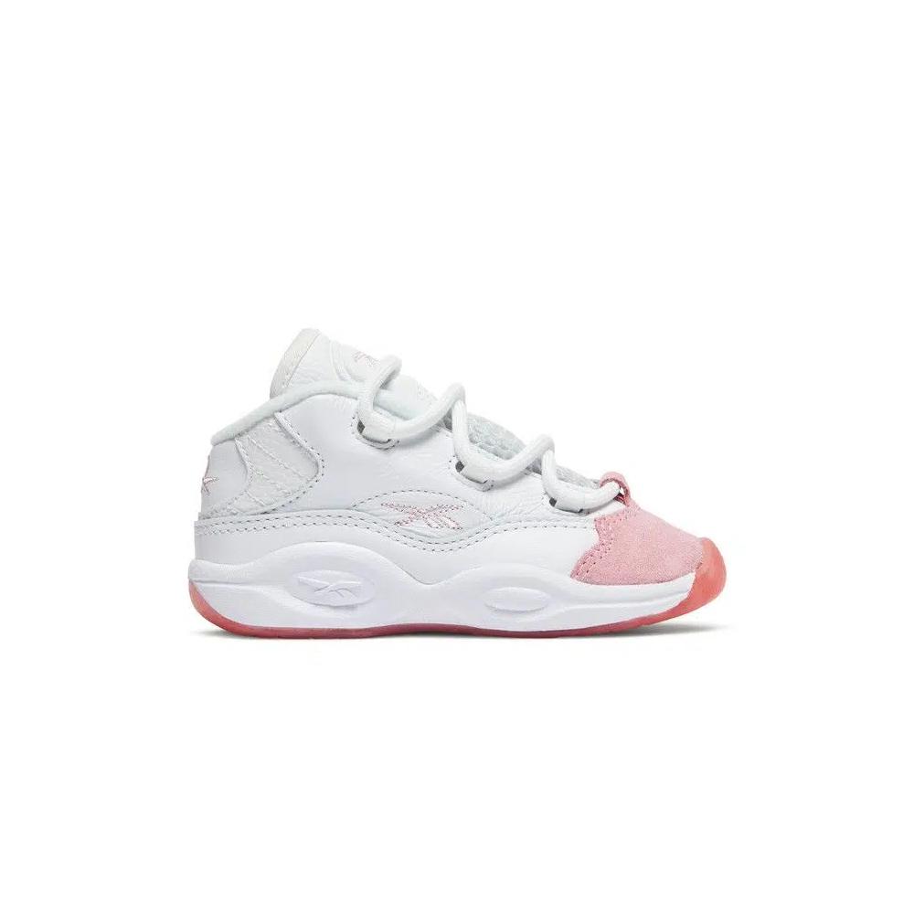 Кроссовки Reebok Question Mid Toddler 'Pink Toe' 1