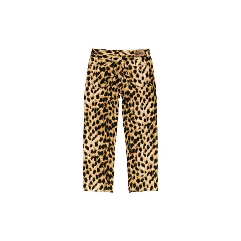 Джинсы Stussy New Classic Jean Denim 'Cheetah' 2