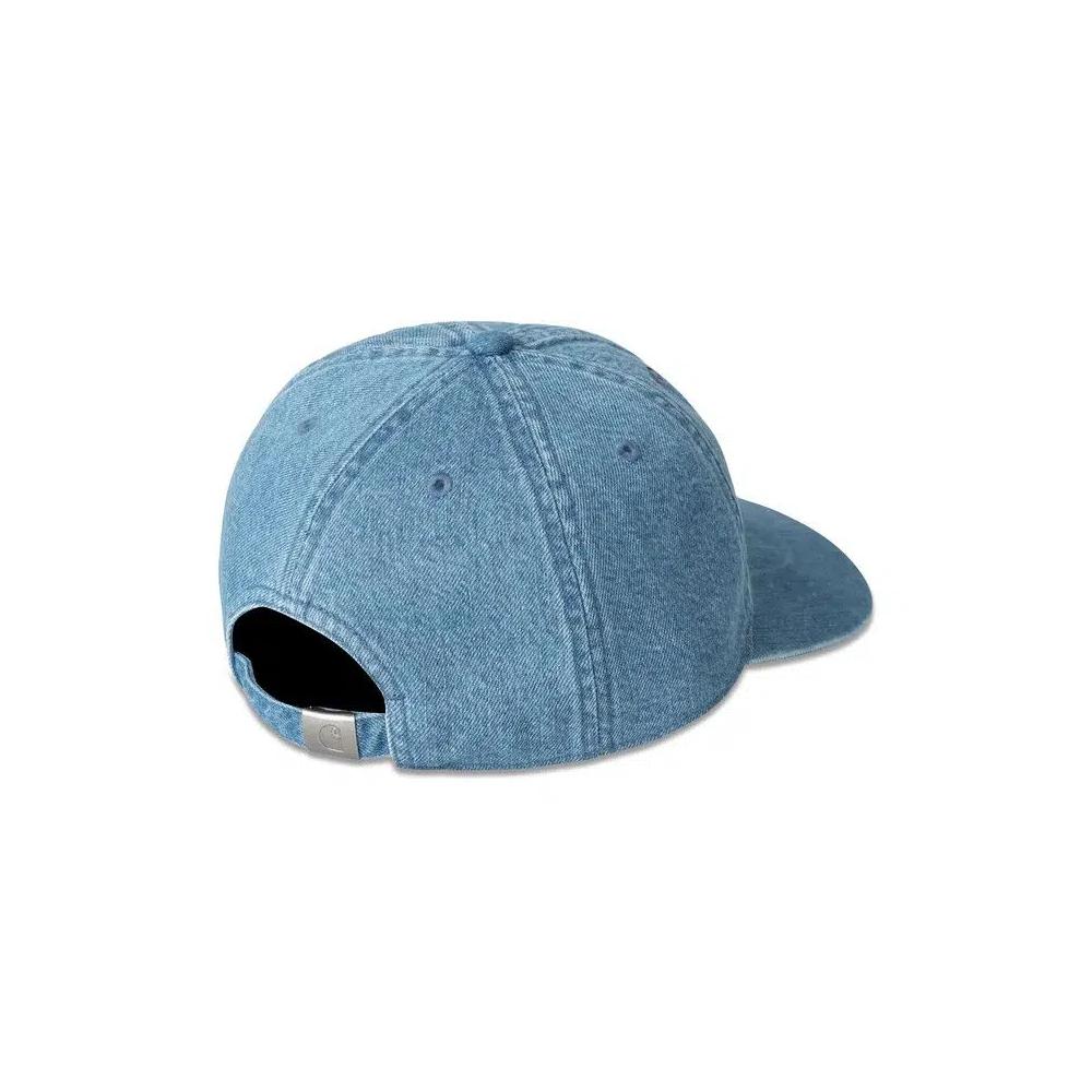 Кепки Carhartt WIP Lucas Cap «Выбеленный синий» 2