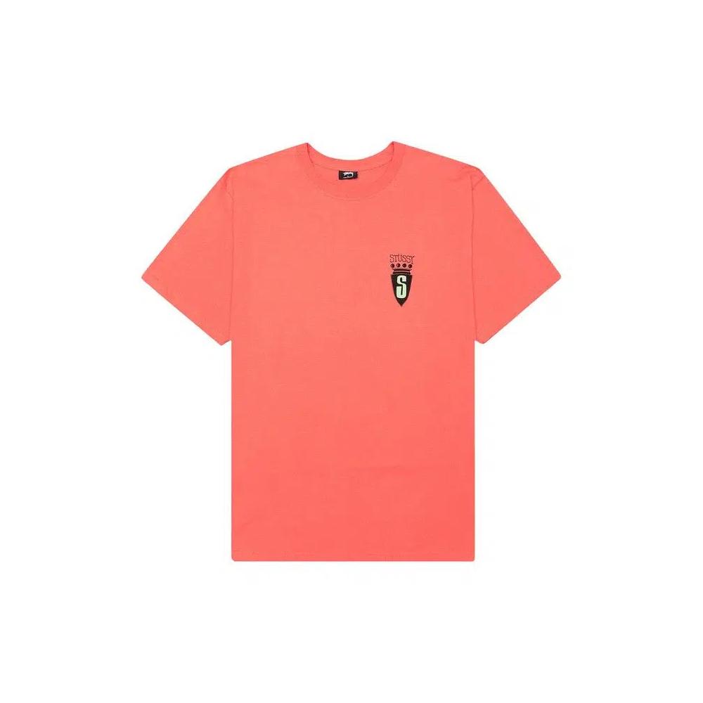 Футболки Stussy S Crest Tee 'Pale Red' 1