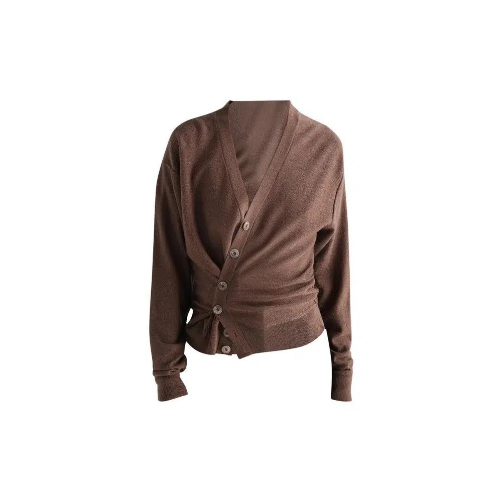 Кардиганы Lemaire Relaxed Twisted Cardigan 'Шитаке' 1