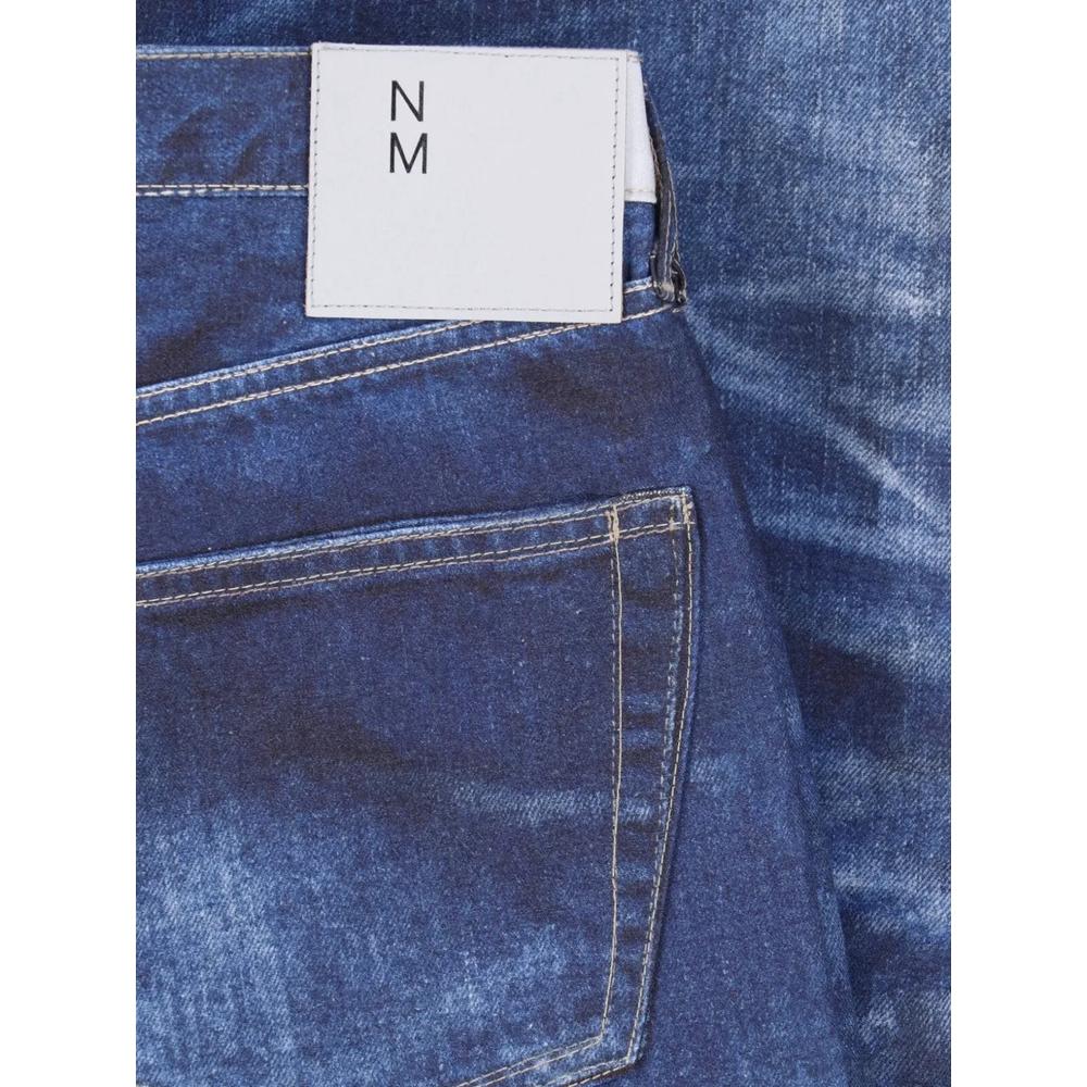 distressed patchwork jeans 5
