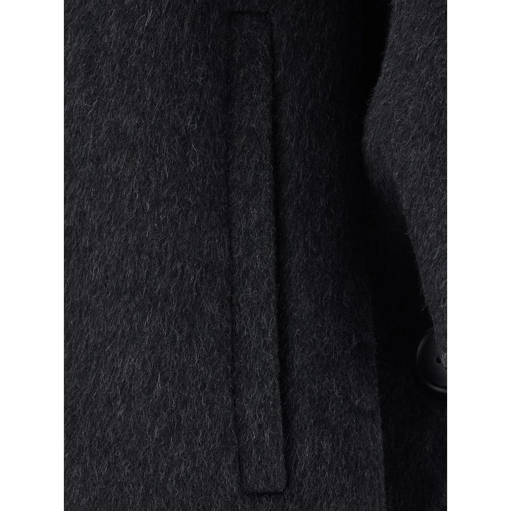 Clementine faux-fur collar cape 3