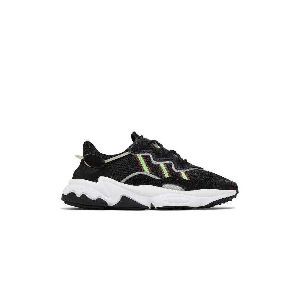 Кроссовки Adidas Wmns Ozweego 'Black Solar Green' 1