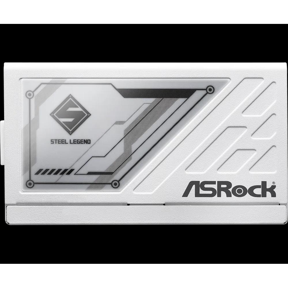 ASRock Steel Legend SL-1000GW 1000W 80Plus Gold сертифицирован, полностью модульный блок питания - белый 3