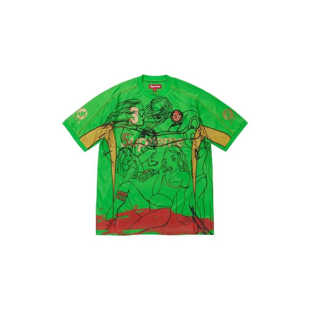 Джерси Supreme x Rita Ackermann Jersey 'Green' 1