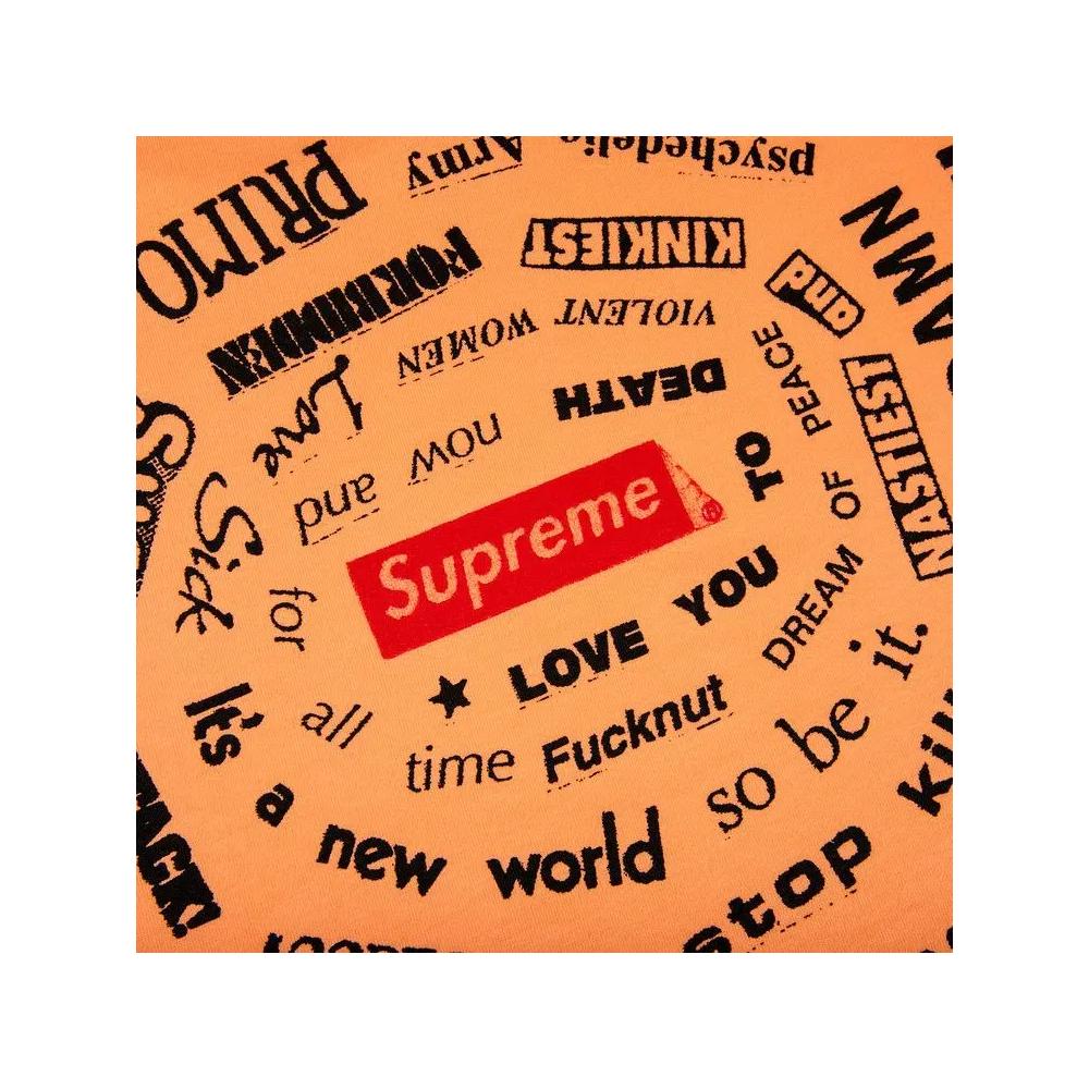 Футболки Supreme Spiral Tee 'Peach' 3